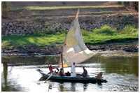 verschiedene Schiffe und Boote in Ägypten
