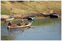 verschiedene Schiffe und Boote in Ägypten