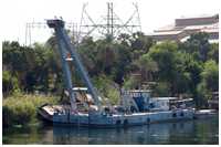 verschiedene Schiffe und Boote in Ägypten