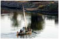 verschiedene Schiffe und Boote in Ägypten
