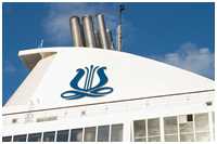 Schornsteinmarke MS Seven Seas Voyager 2005