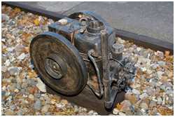 Deutz Einzylinder-Dieselmotor