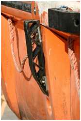 freifallende Rettungsboote